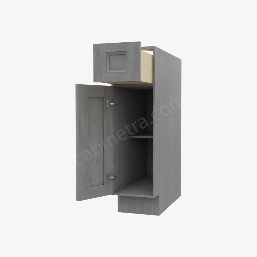 TG-B09 Single Door Base Cabinet | Forevermark Midtown Grey