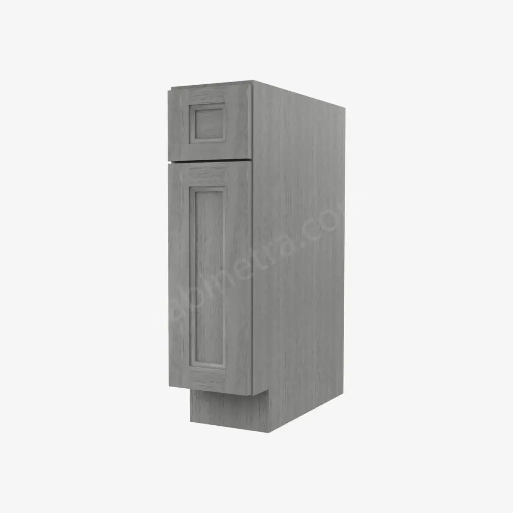 TG-B09 Single Door Base Cabinet | Forevermark Midtown Grey
