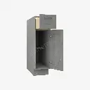 TG-B09 Single Door Base Cabinet | Forevermark Midtown Grey