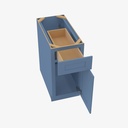 AX-B21 Single Door Base Cabinet | Xterra Blue Shaker