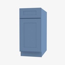AX-B21 Single Door Base Cabinet | Xterra Blue Shaker