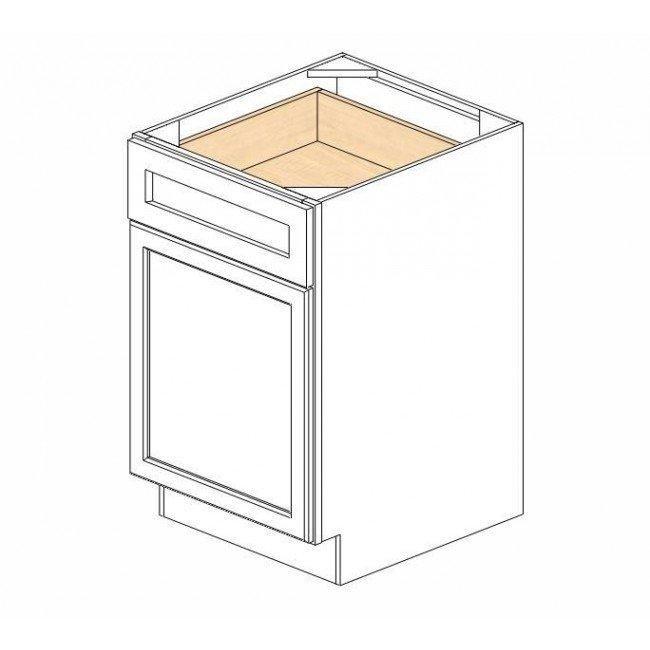 AX-B21 Single Door Base Cabinet | Xterra Blue Shaker