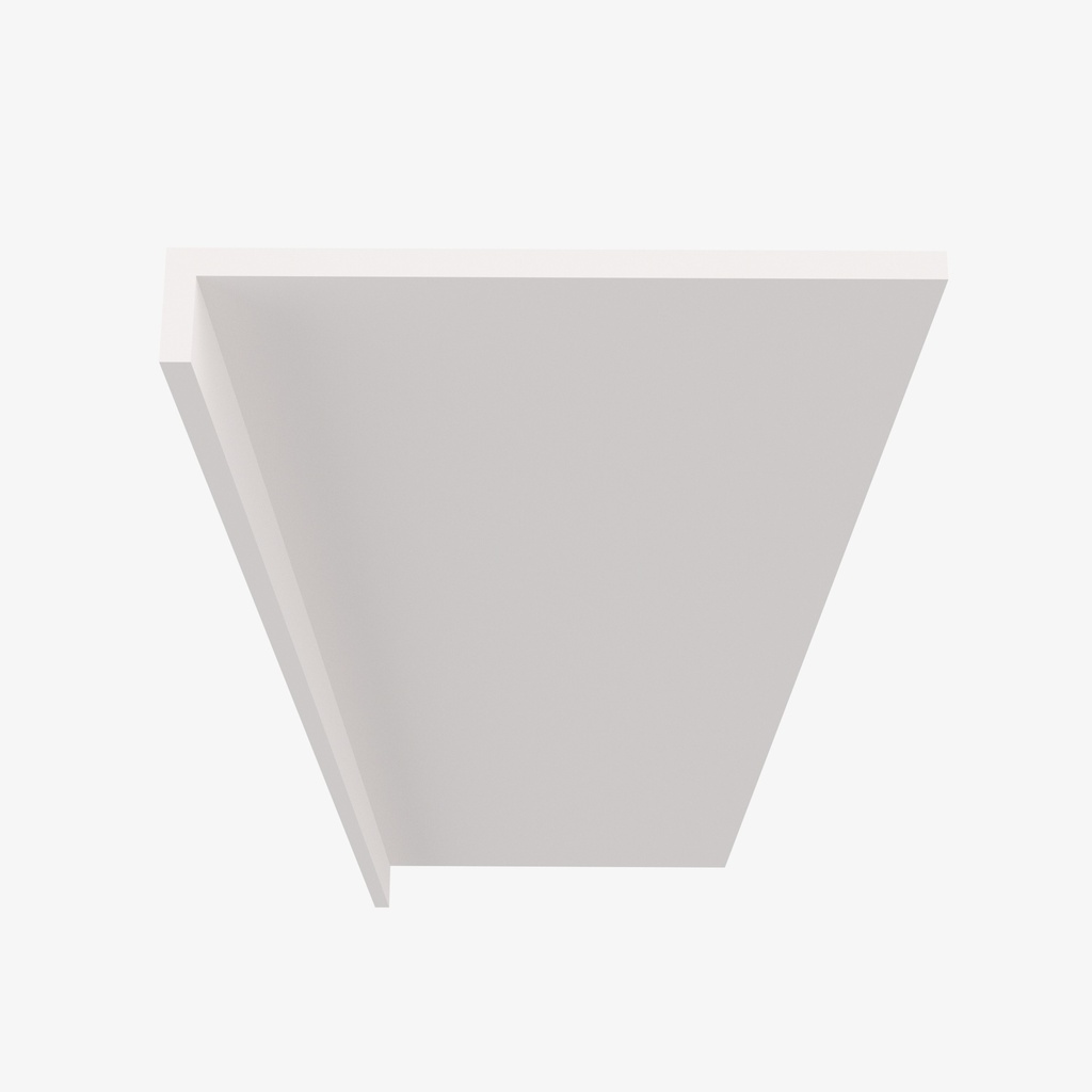 GW-REP2484-3/4"" Refrigerator End Panel | Forevermark Gramercy White