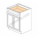 AN-B24B Double Door Base Cabinet | Forevermark Nova Light Grey Shaker