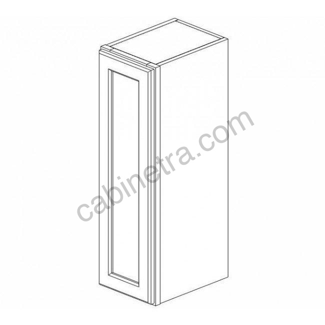 TG-W0930 Single Door Wall Cabinet | Forevermark Midtown Grey