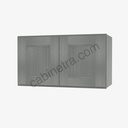 TG-W3324B Double Door Wall Cabinet | Forevermark Midtown Grey