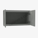 TG-W3324B Double Door Wall Cabinet | Forevermark Midtown Grey