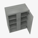TG-WBLC30/33-3042 Wall Blind Corner Cabinet | Forevermark Midtown Grey