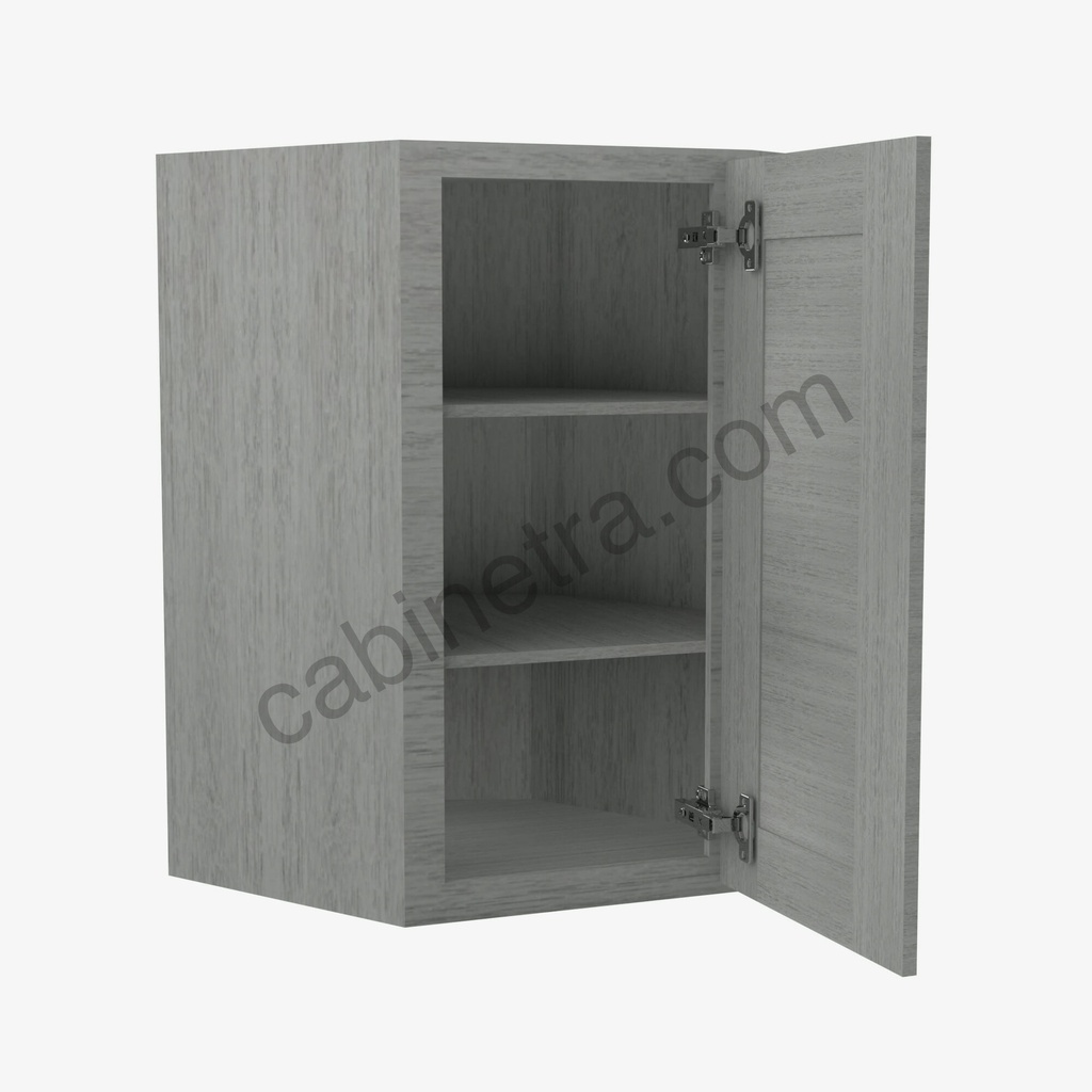 TG-WDC2430 Wall Diagonal Corner Cabinet | Forevermark Midtown Grey