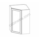 TG-WDC2436 Wall Diagonal Corner Cabinet | Forevermark Midtown Grey