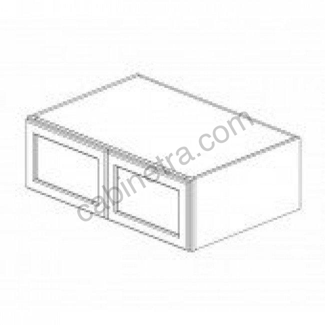 TG-W361824B Wall Refrigerator Cabinet | Forevermark Midtown Grey