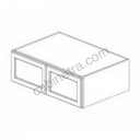 TG-W361824B Wall Refrigerator Cabinet | Forevermark Midtown Grey