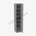 TG-WP1584 Tall Wall Pantry Cabinet | Forevermark Midtown Grey