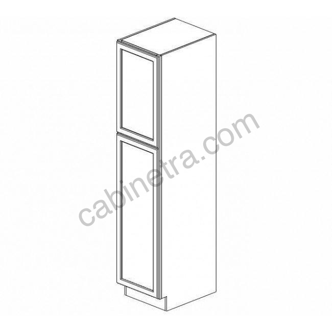 TG-WP1584 Tall Wall Pantry Cabinet | Forevermark Midtown Grey