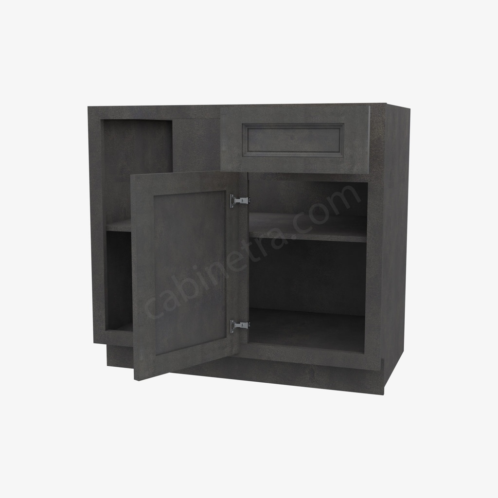 TS-BBLC39/42-36""W Base Blind Corner Cabinet | Forevermark Townsquare Grey