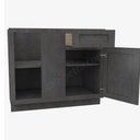 TS-BBLC42/45-39""W Base Blind Corner Cabinet | Forevermark Townsquare Grey