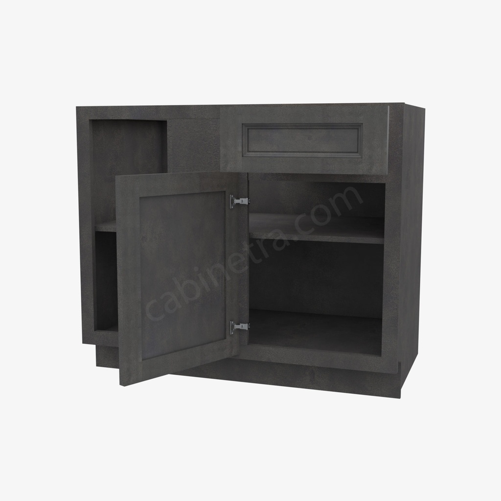 TS-BBLC42/45-39""W Base Blind Corner Cabinet | Forevermark Townsquare Grey