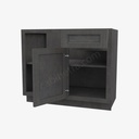 TS-BBLC42/45-39""W Base Blind Corner Cabinet | Forevermark Townsquare Grey