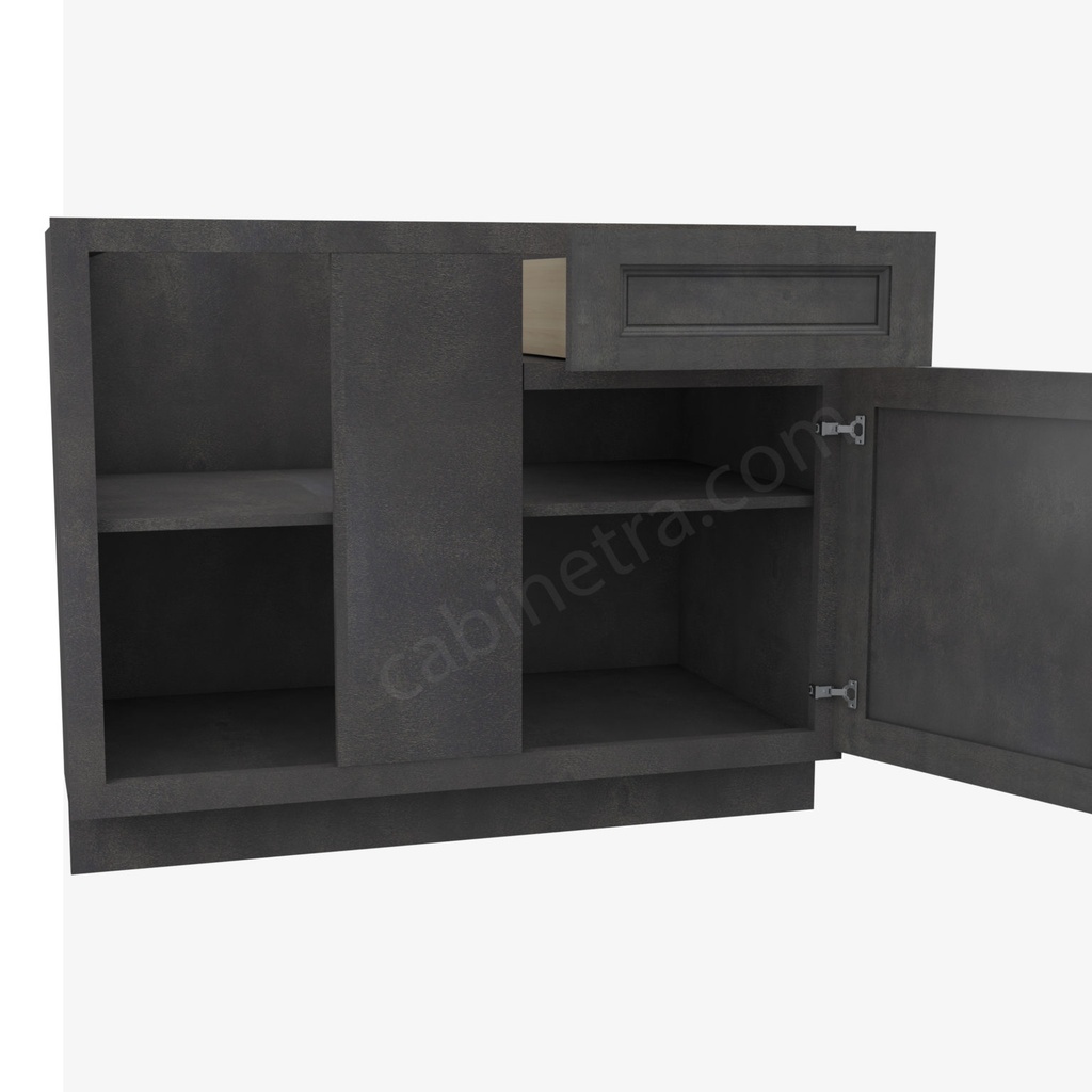 TS-BBLC45/48-42""W Base Blind Corner Cabinet | Forevermark Townsquare Grey