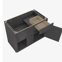 TS-BBLC45/48-42""W Base Blind Corner Cabinet | Forevermark Townsquare Grey