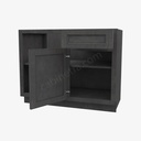 TS-BBLC45/48-42""W Base Blind Corner Cabinet | Forevermark Townsquare Grey