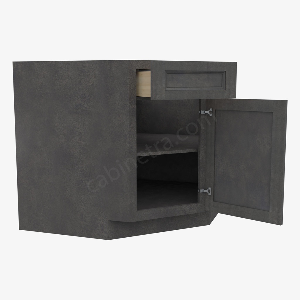 TS-BDCF36 Base Diagonal Corner Sink Cabinet | Forevermark Townsquare Grey