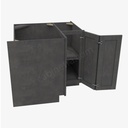 TS-LS3612 Lazy Susan Base Cabinet | Forevermark Townsquare Grey