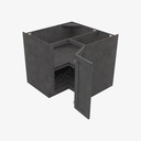 TS-LS3612 Lazy Susan Base Cabinet | Forevermark Townsquare Grey