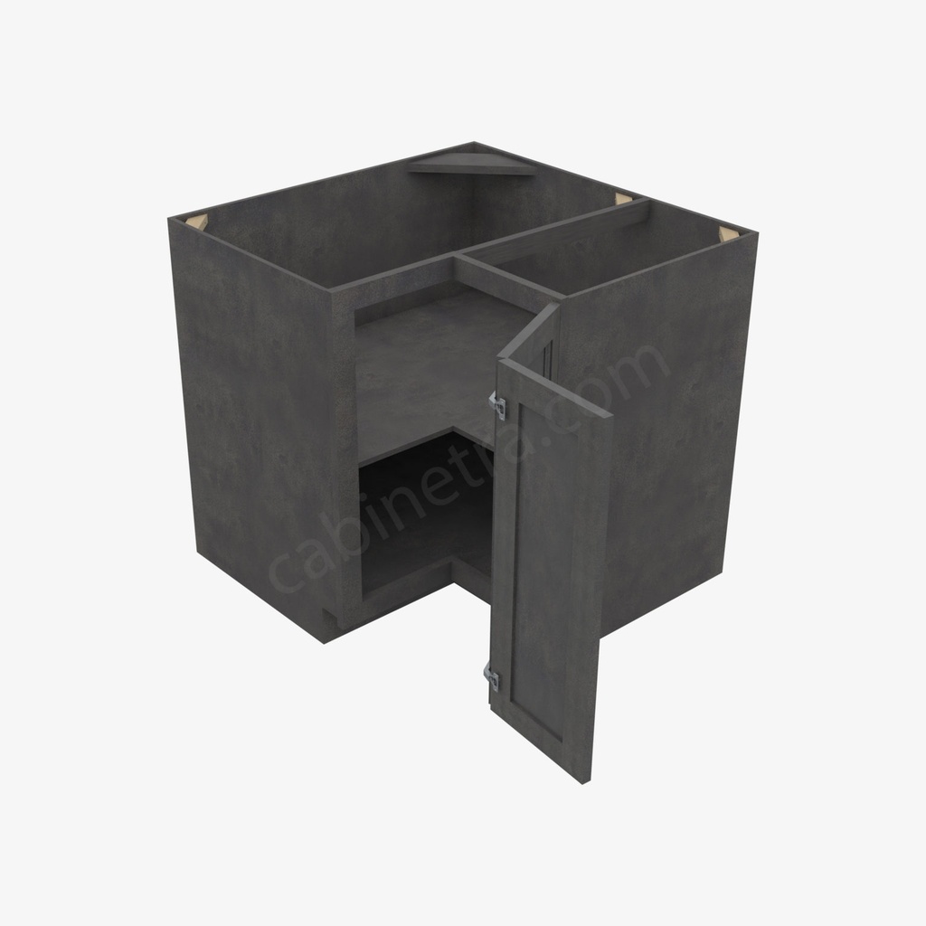TS-LS3612S (EZR3612) Easy (EZ) Reach Lazy Susan Base Corner Cabinet | Forevermark Townsquare Grey