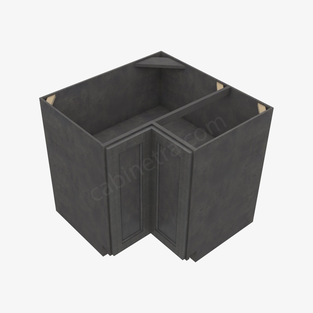 TS-LS3612S (EZR3612) Easy (EZ) Reach Lazy Susan Base Corner Cabinet | Forevermark Townsquare Grey