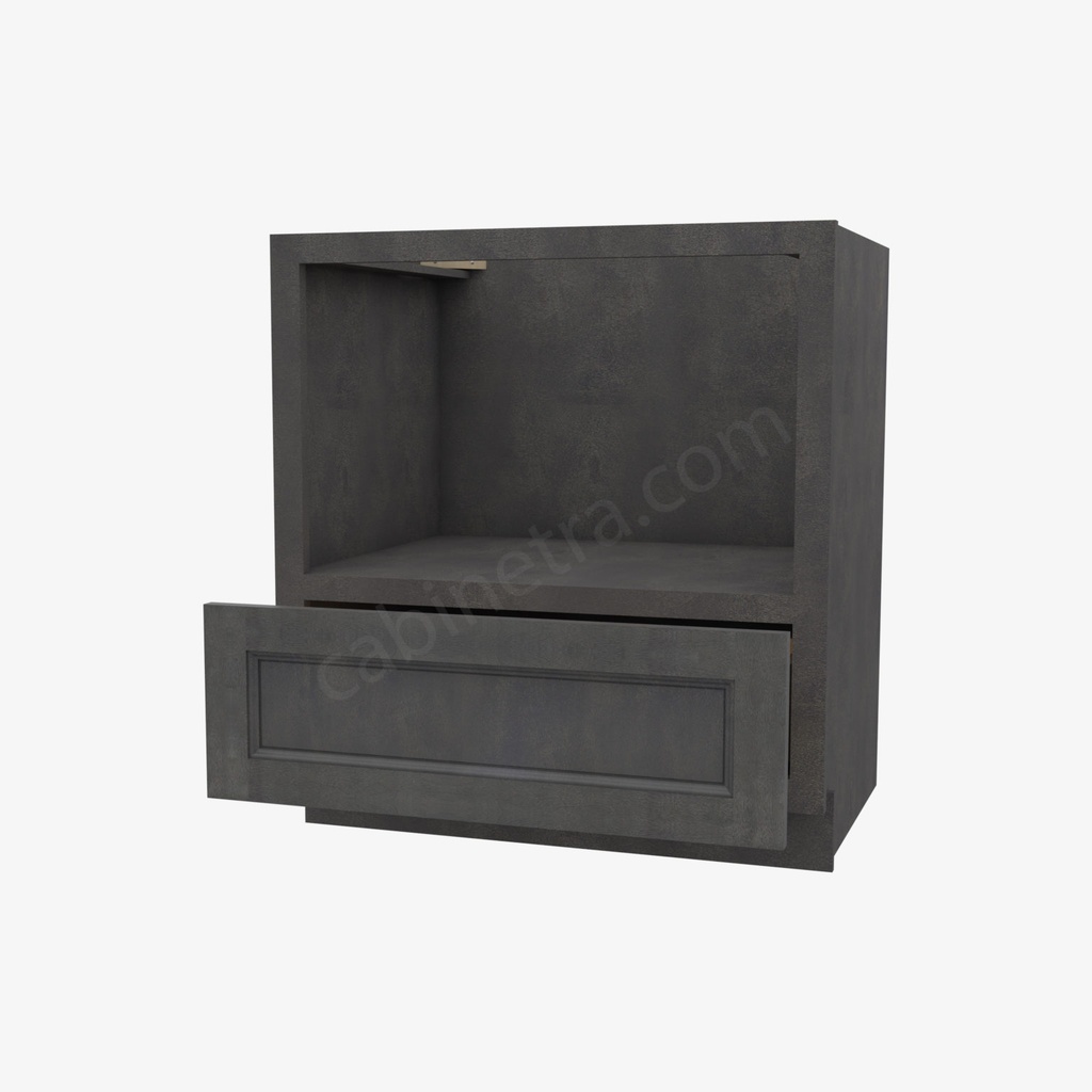 TS-B30MW (30""W) Microwave Base Cabinet | Forevermark Townsquare Grey