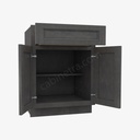 TS-B24B Double Door Base Cabinet | Forevermark Townsquare Grey