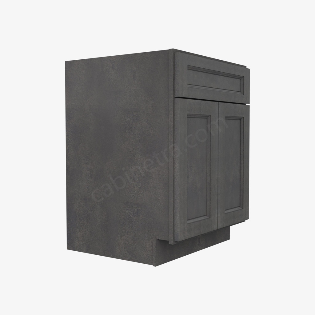 TS-B24B Double Door Base Cabinet | Forevermark Townsquare Grey