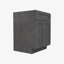 TS-B24B Double Door Base Cabinet | Forevermark Townsquare Grey