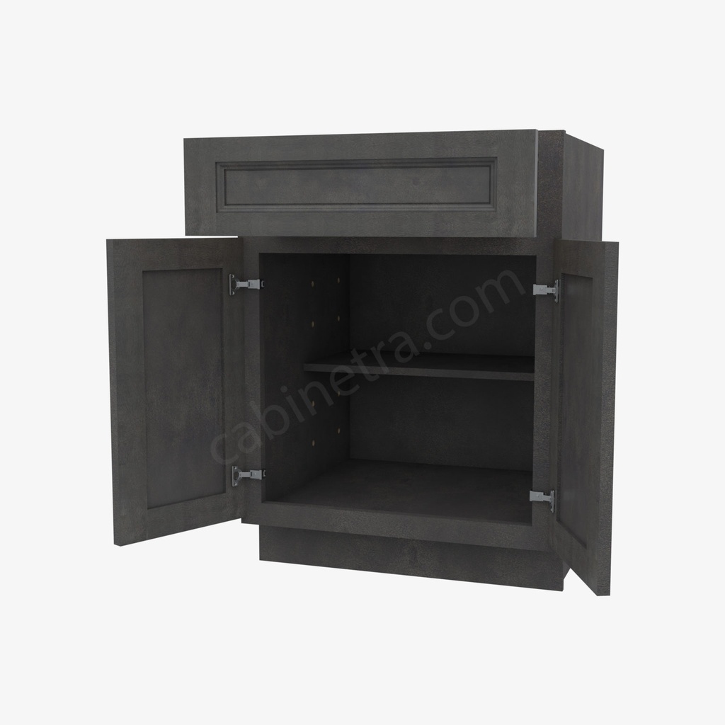 TS-B24B Double Door Base Cabinet | Forevermark Townsquare Grey