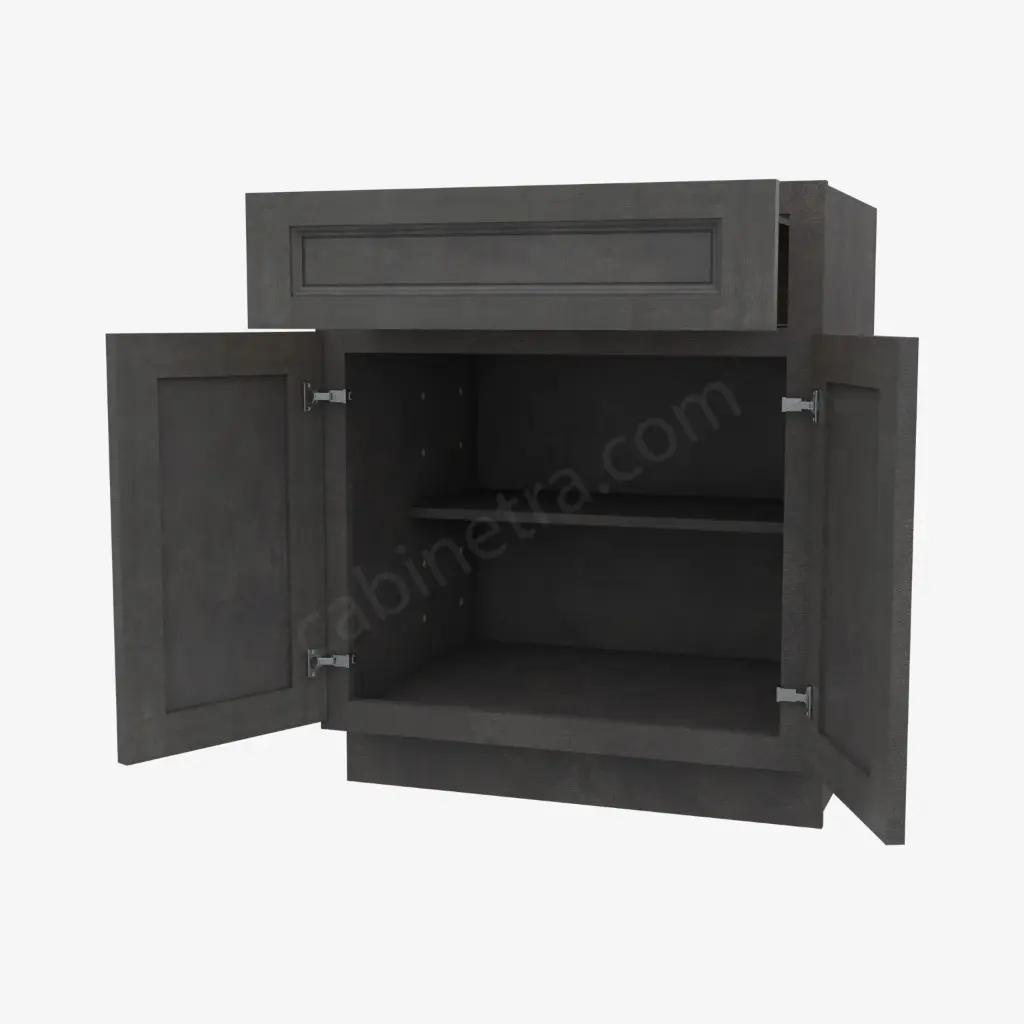 TS-B27B Double Door Base Cabinet | Forevermark Townsquare Grey