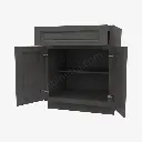 TS-B27B Double Door Base Cabinet | Forevermark Townsquare Grey
