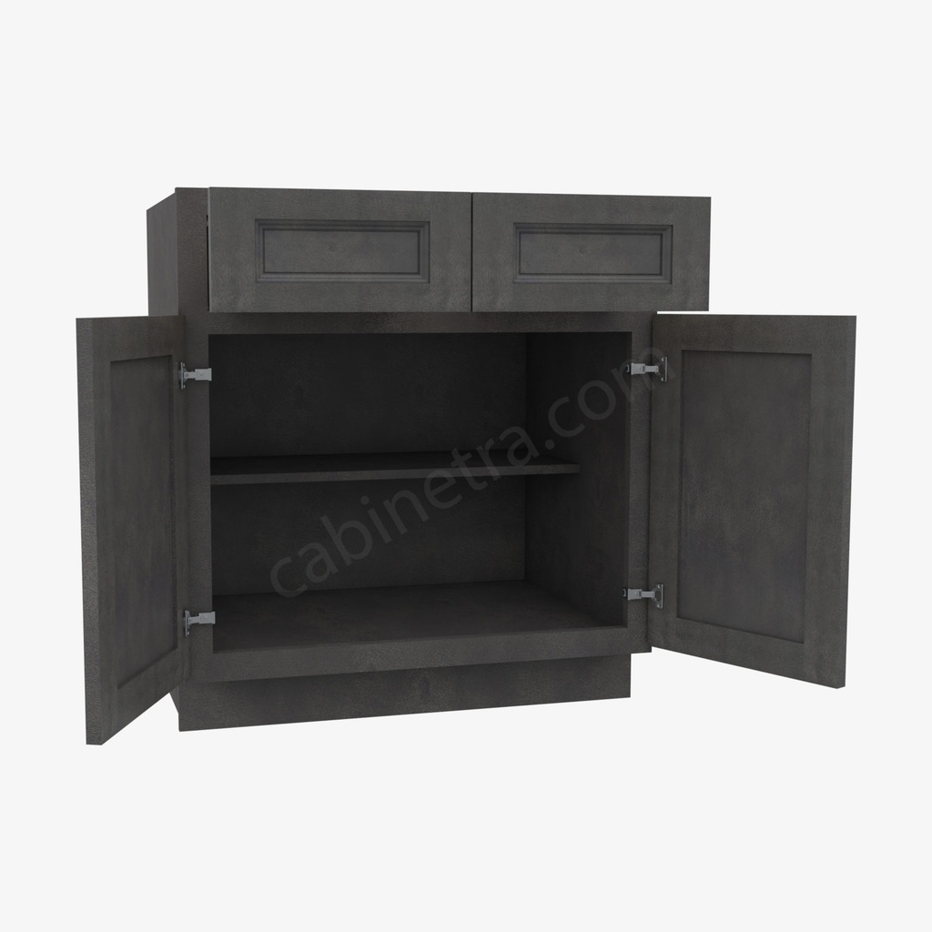 TS-B30B Double Door Base Cabinet | Forevermark Townsquare Grey