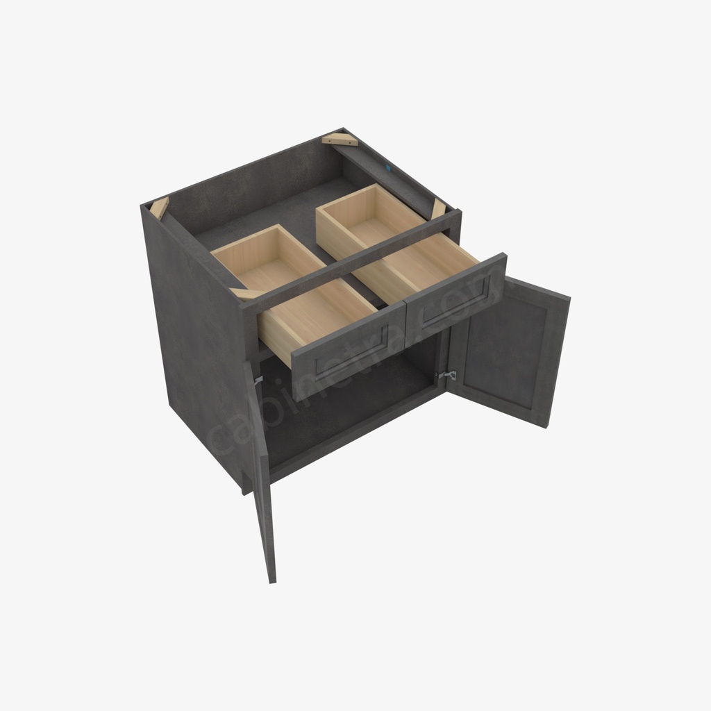 TS-B30B Double Door Base Cabinet | Forevermark Townsquare Grey