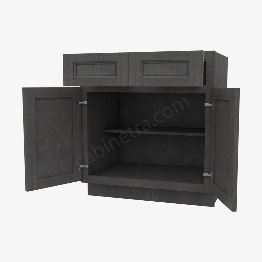 TS-B30B Double Door Base Cabinet | Forevermark Townsquare Grey