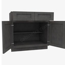 TS-B33B Double Door Base Cabinet | Forevermark Townsquare Grey