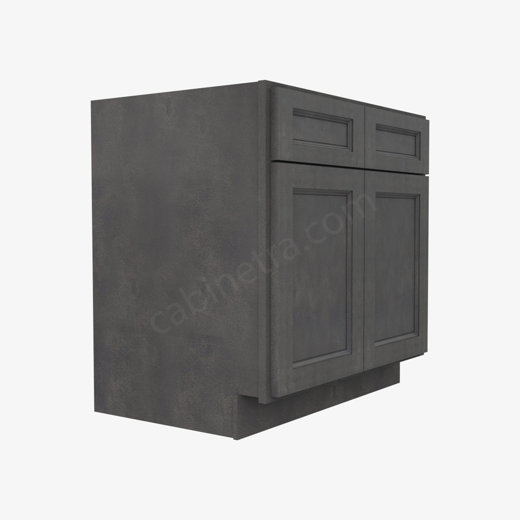 TS-B33B Double Door Base Cabinet | Forevermark Townsquare Grey