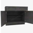 TS-B36B Double Door Base Cabinet | Forevermark Townsquare Grey