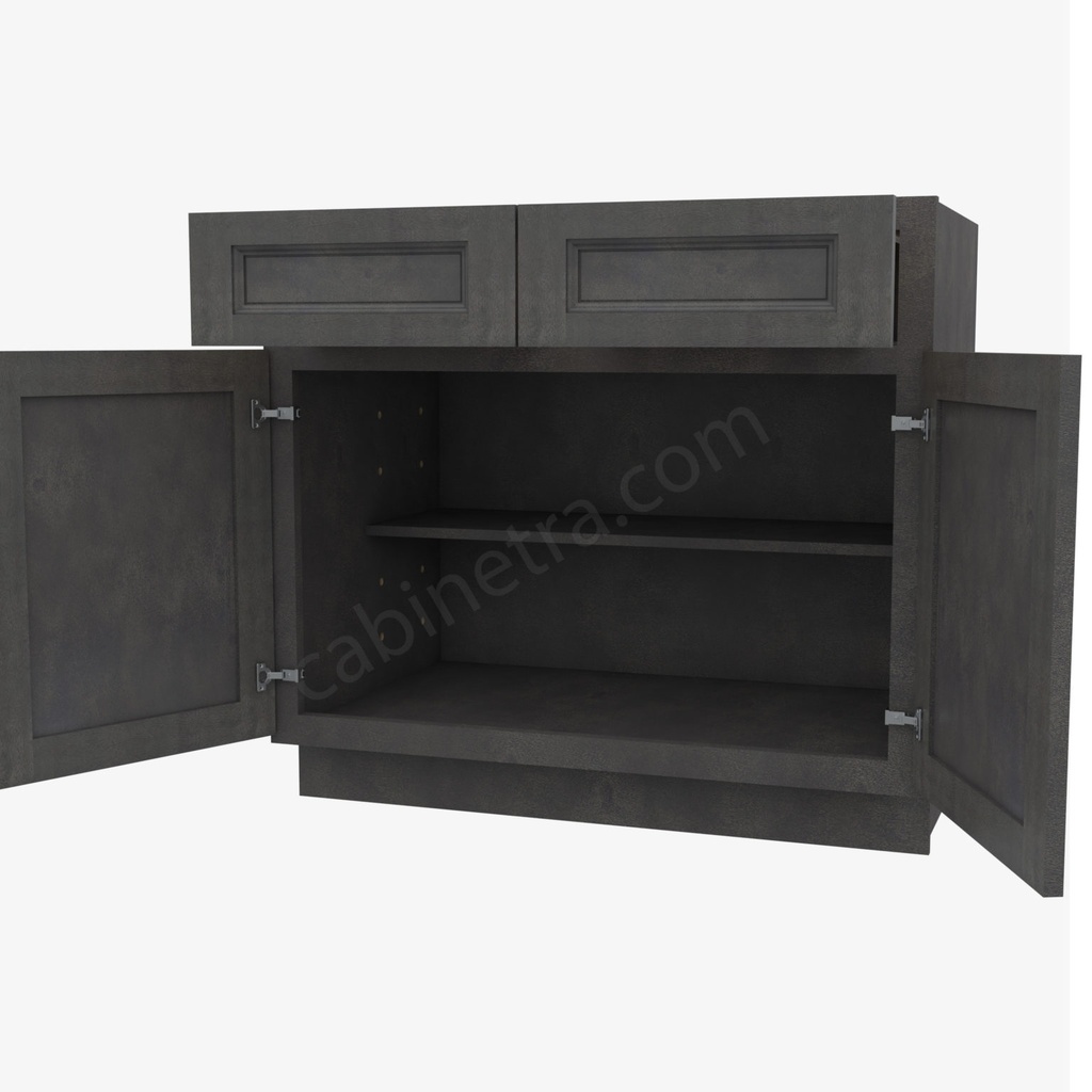 TS-B36B Double Door Base Cabinet | Forevermark Townsquare Grey