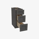 TS-DB12(3) 3 Drawer Pack Base Cabinet | Forevermark Townsquare Grey