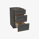 TS-DB18(3) 3 Drawer Pack Base Cabinet | Forevermark Townsquare Grey