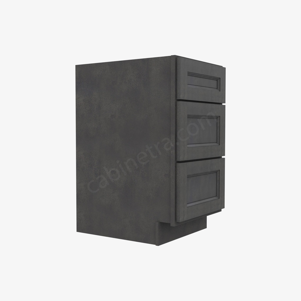 TS-DB18(3) 3 Drawer Pack Base Cabinet | Forevermark Townsquare Grey