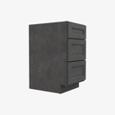 TS-DB18(3) 3 Drawer Pack Base Cabinet | Forevermark Townsquare Grey