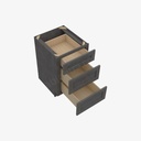 TS-DB21(3) 3 Drawer Pack Base Cabinet | Forevermark Townsquare Grey