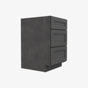 TS-DB21(3) 3 Drawer Pack Base Cabinet | Forevermark Townsquare Grey
